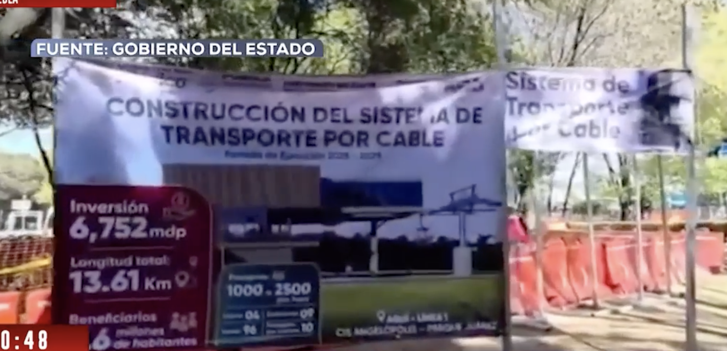 Se vence plazo y no hay estudios: José Luis García Parra incumple por Cablebús de Alejandro Armenta