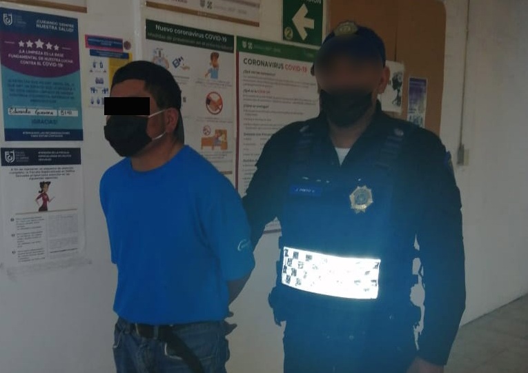 Sujeto es detenido por probable abuso sexual contra una menor
