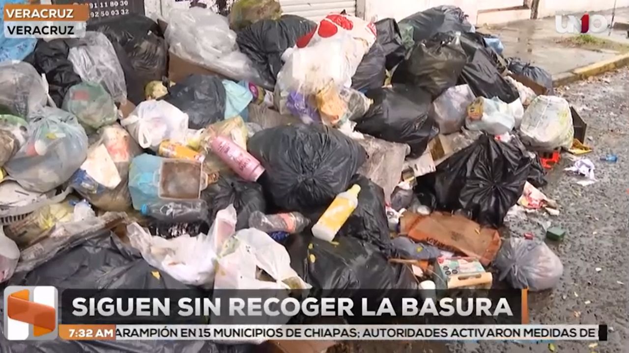 ¿Qué se sabe de la basura en infonavit buenavista de Veracruz diciembre ...