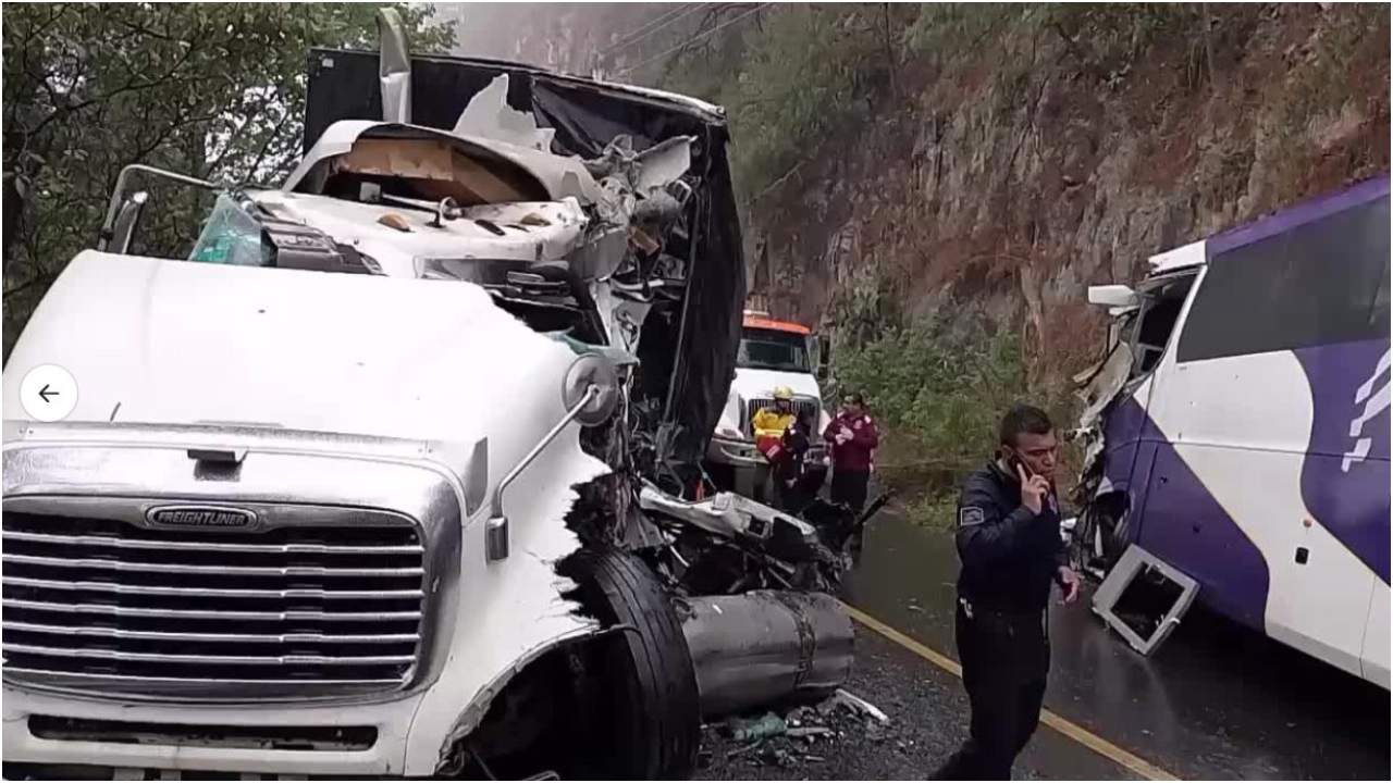 Choque en la carretera México-Tampico deja un muerto y 11 heridos en ...