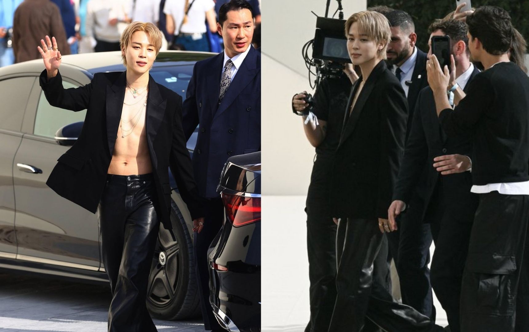 Jimin de BTS brilla en el Fashion Week París 2025 con elegancia y