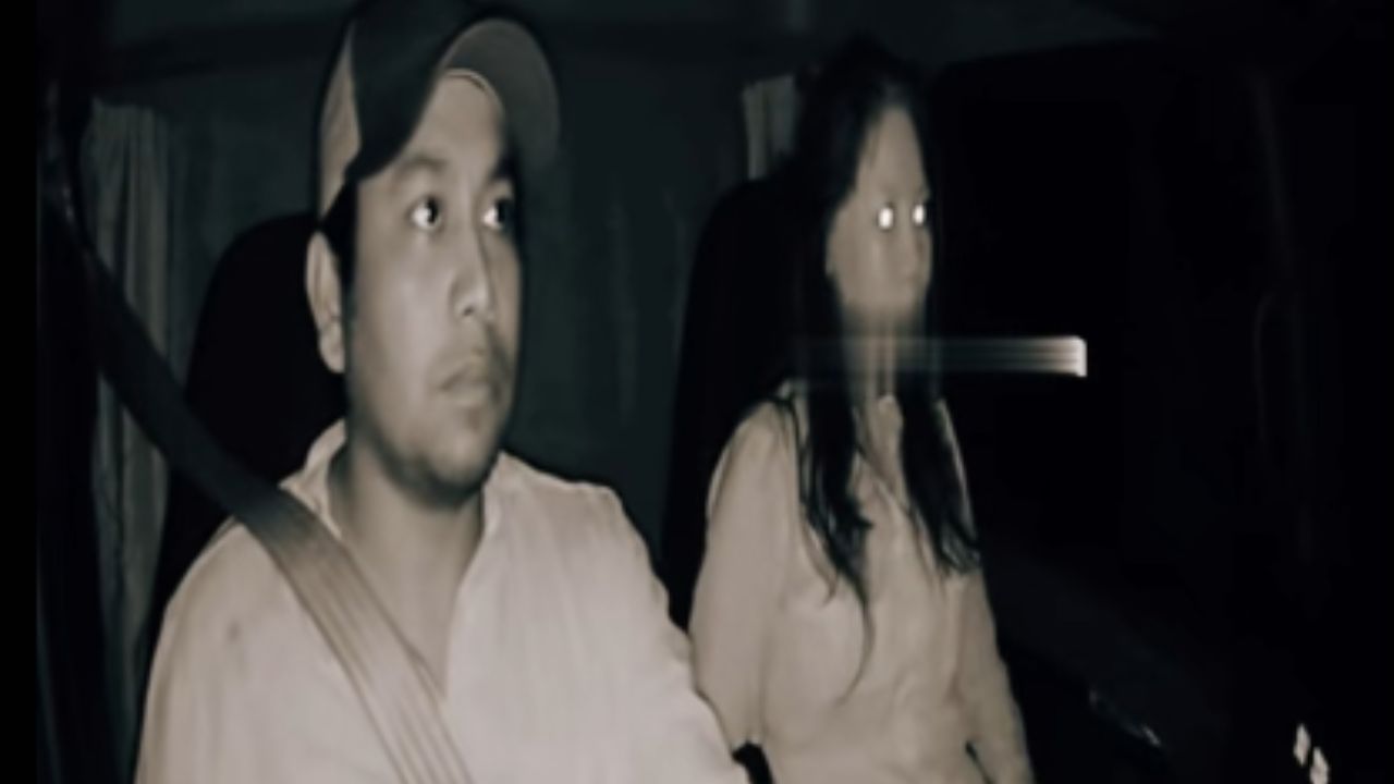 VIDEO | Mujer fantasma aparece a un lado de un conductor de tráiler en ...