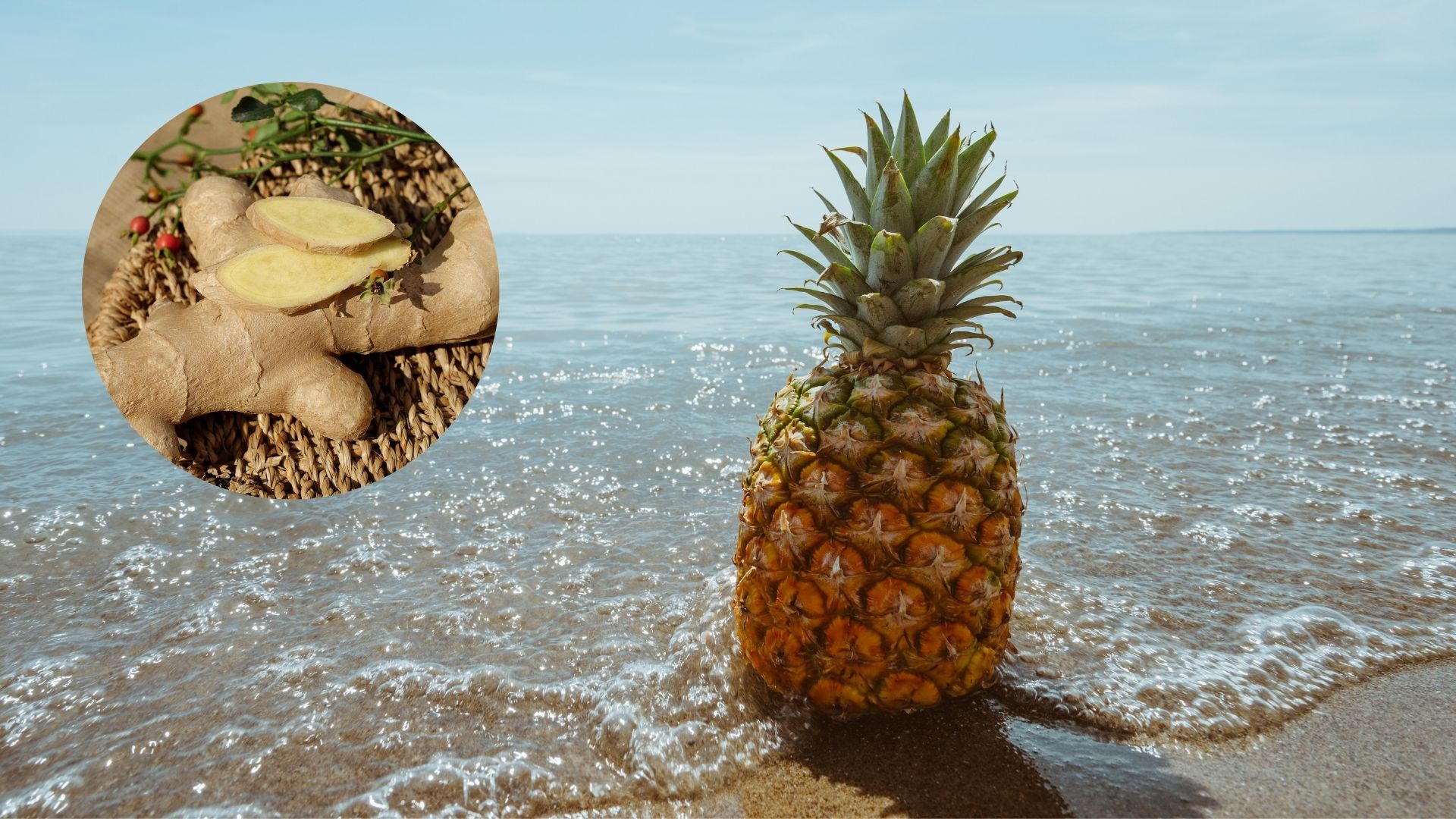 Los beneficios de tomar té de cáscara de piña con jengibre