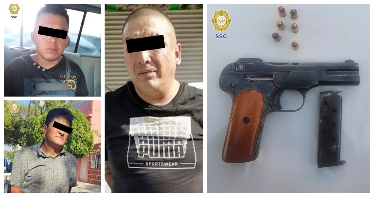 Detienen a tres en Iztacalco, por asesinar a un hombre en su casa