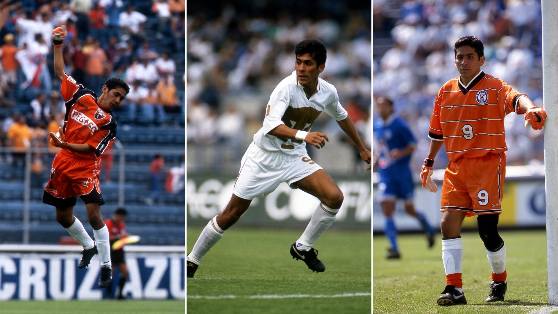 Los equipos de Jorge Campos durante su carrera - Vimarsana News