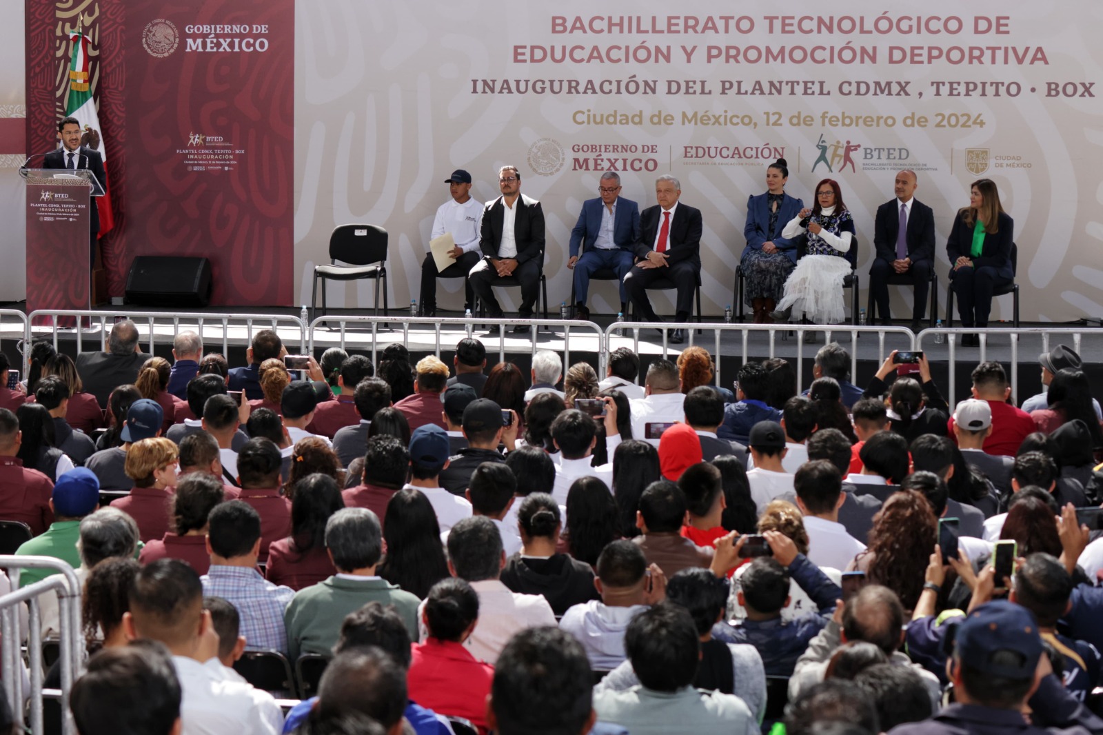 Inauguran BTED plantel Ciudad de México