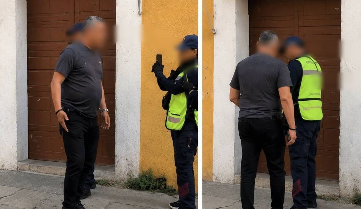 VIDEO: Conductor amedrenta a supervisores de movilidad por lugar para discapacitados