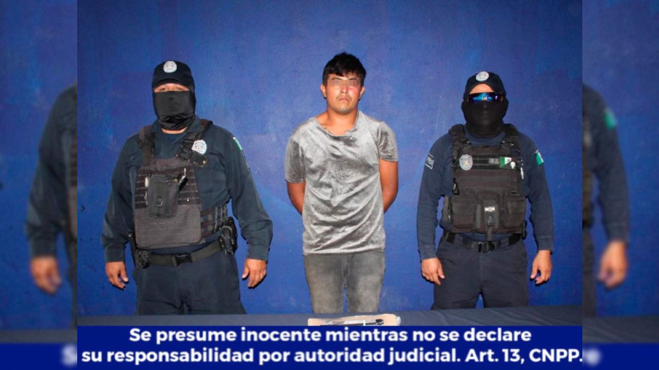 Detienen a un hombre por el delito de robo con violencia