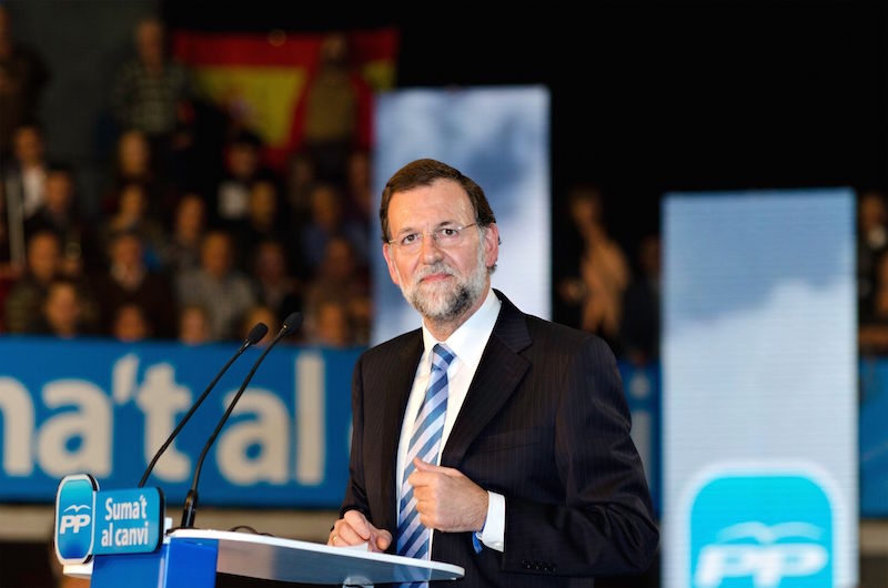 Acepta Mariano Rajoy encargo del rey Felipe VI