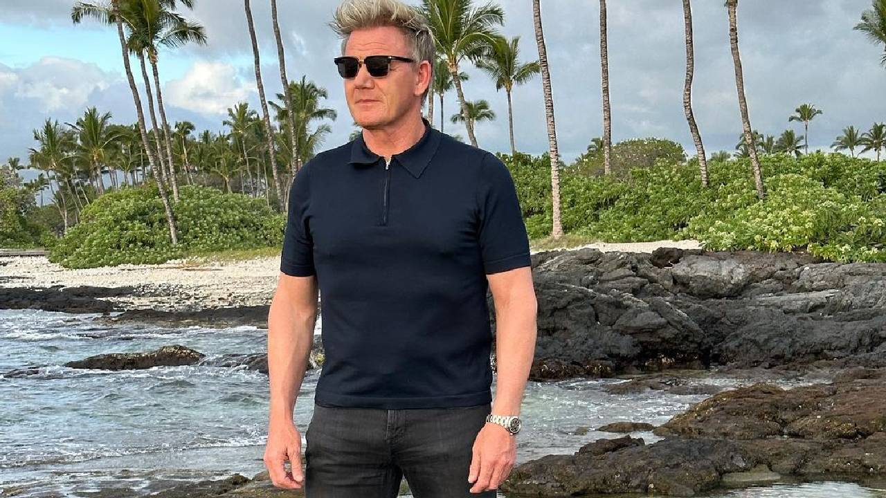 El Chef Gordon Ramsay vacaciona en la Riviera Maya