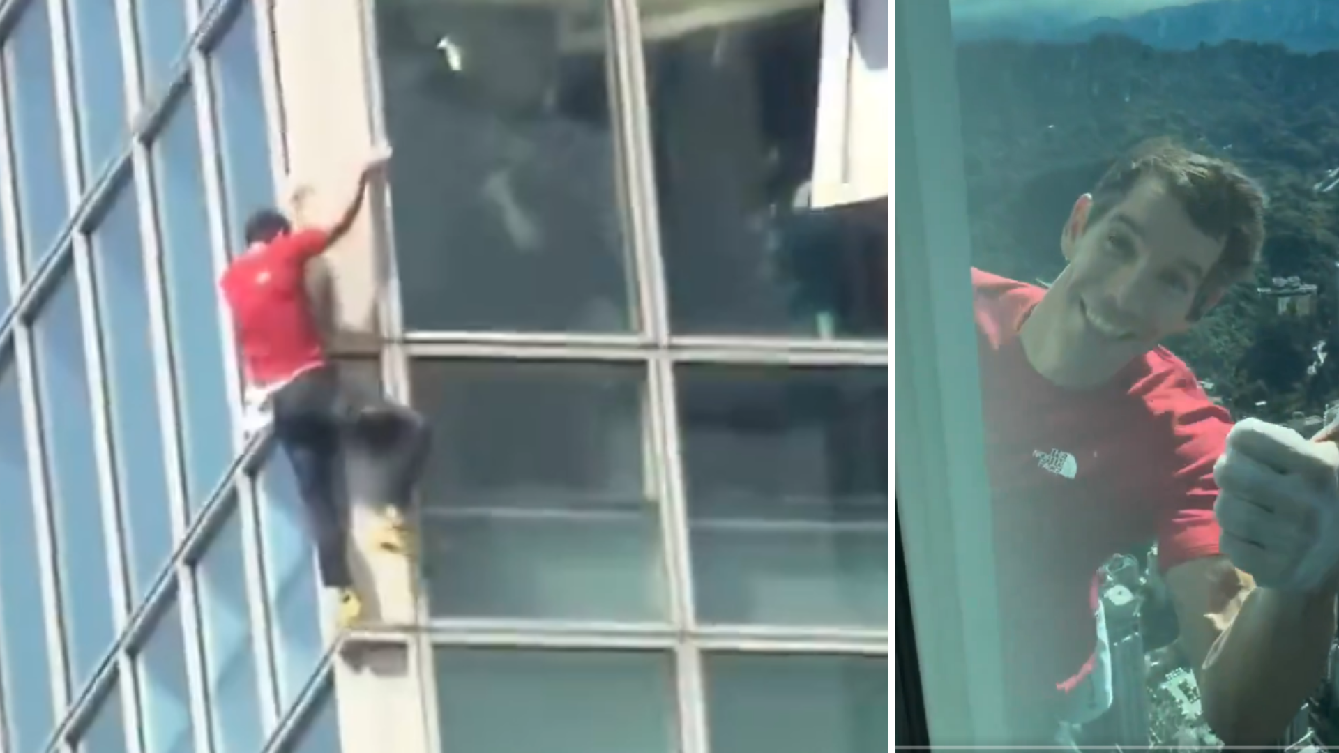 Alex 101 Camera Alex Honnold escala el Taipei 101 sin cuerdas ni equipo de seguridad