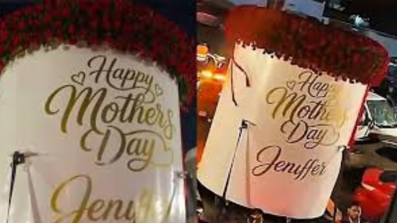 VIDEO: Así sorprendieron en el Día de las Madres con ´el ramo de rosas más grande de México´