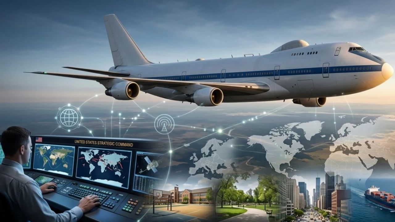 VIDEO: Captan despegue del ´avión del fin del mundo´; enciende las alarmas globales