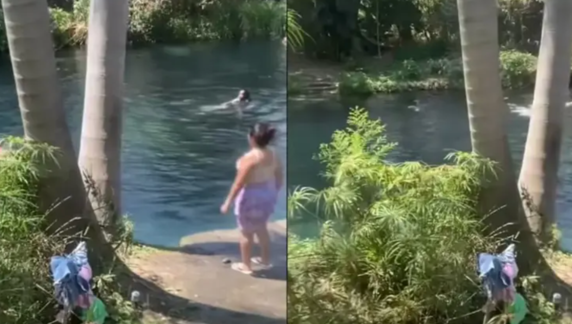VIDEO FUERTE: Turista MUERE ahogado en el río de Las Estacas; así fueron sus últimos momentos