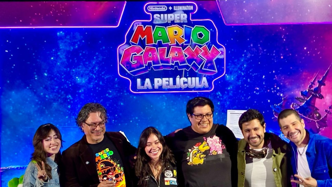 ¡Wahoo! Ellos son los actores de doblaje de Super Mario Galaxy: La Película