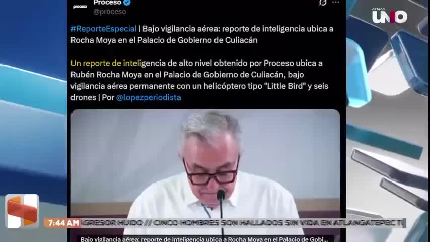 La duda principal sigue siendo dónde se encuentra Rocha Moya, sobre quien han surgido muchas versiones.