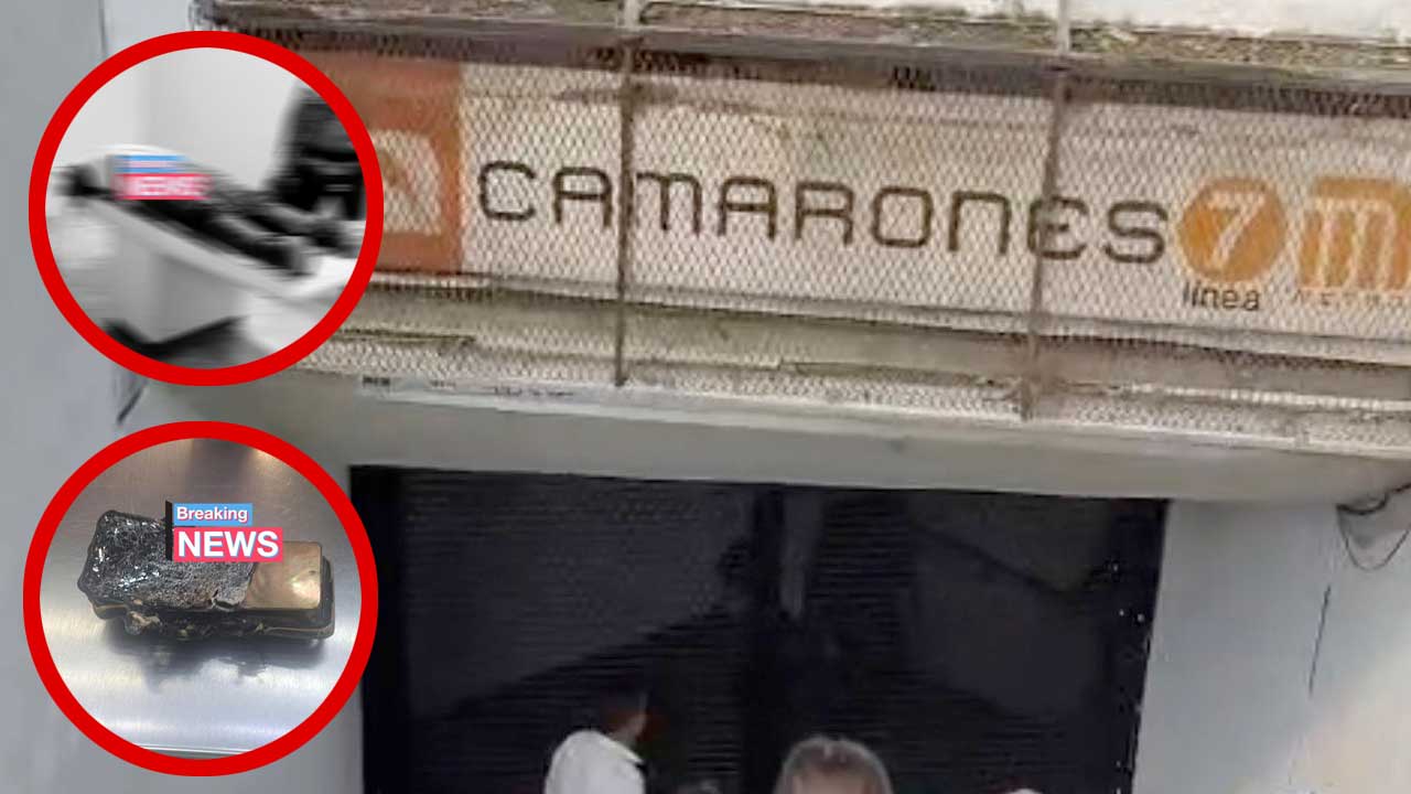 Muere usuario tras caer en estación Camarones de la Línea 7 del Metro ...
