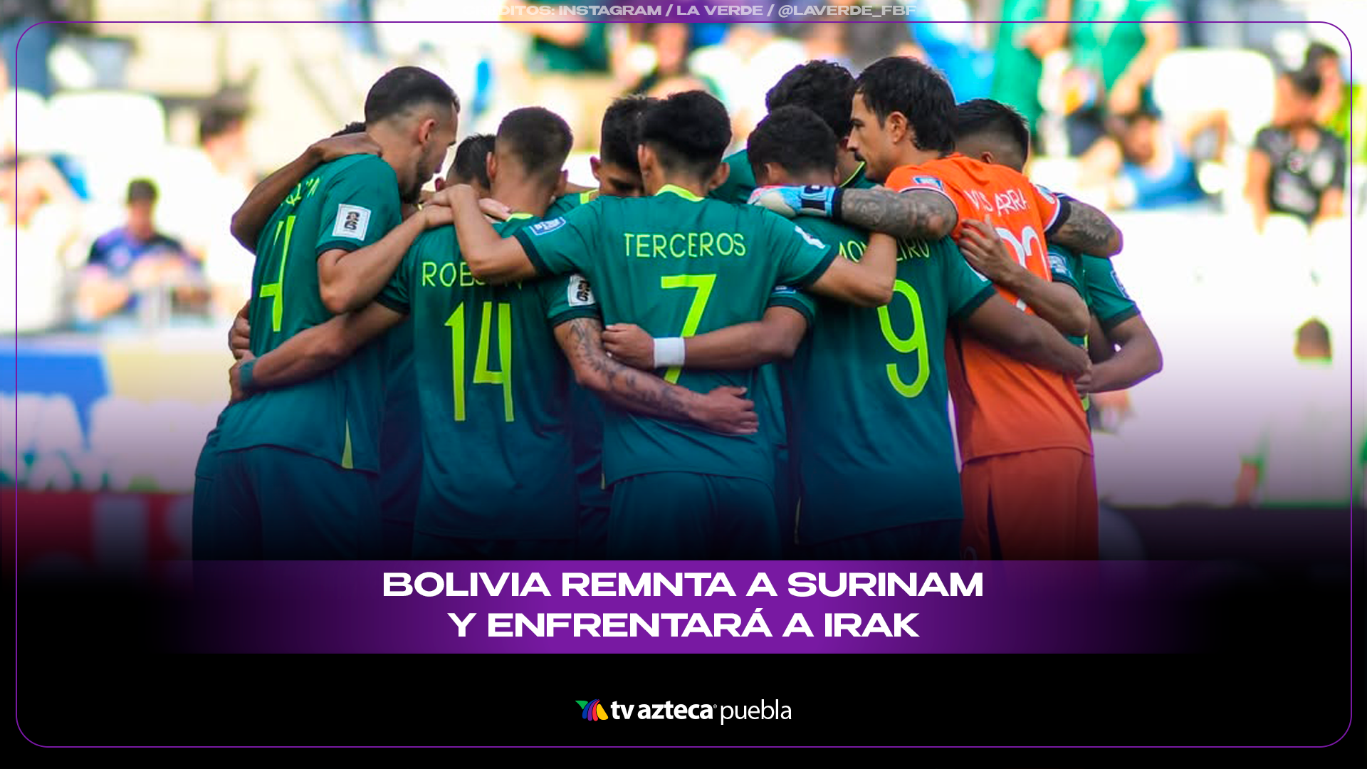 Bolivia vs Irak: se define el último boleto al Mundial 2026 en Monterrey.