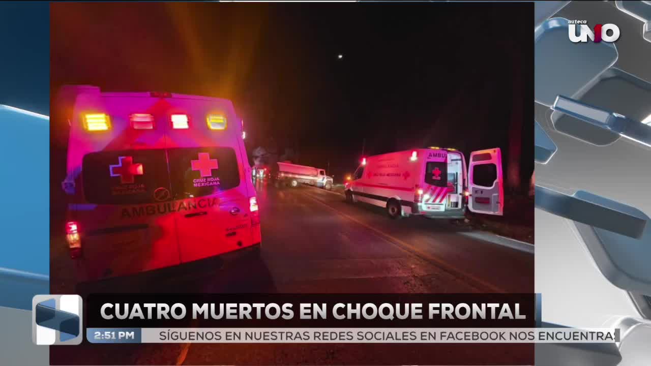 Choque frontal en la México–Cuernavaca deja cuatro muertos y once ...
