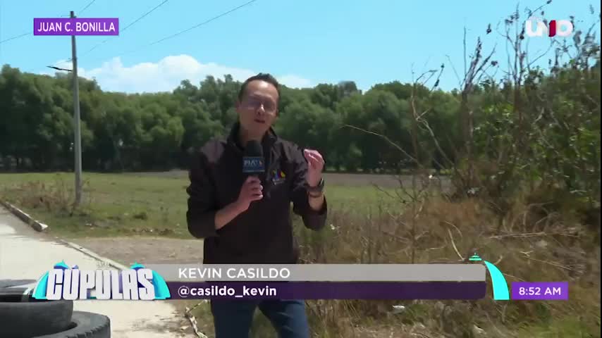 Reparan puente pero dejan tiradero en Juan C. Bonilla: vecinos reclaman solución completa