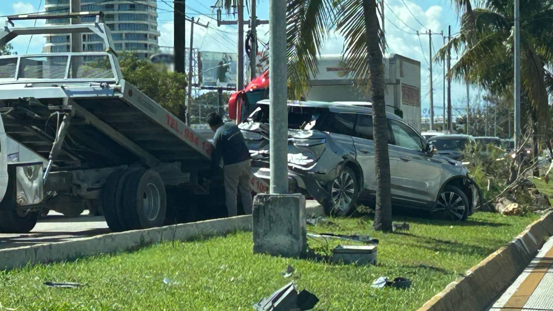 ÚLTIMA HORA: Accidente deja a 5 personas lesionadas en la Av. Tulum de ...
