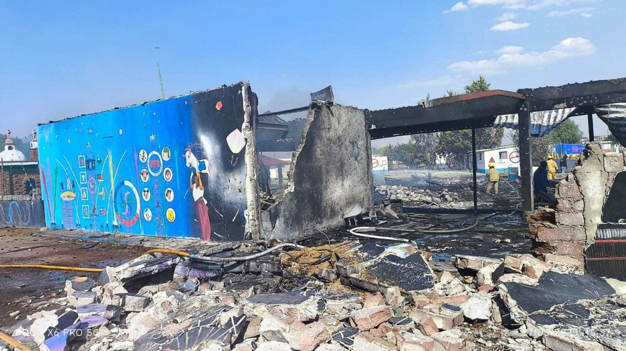 Explosión en Tultepec deja a 6 personas heridas