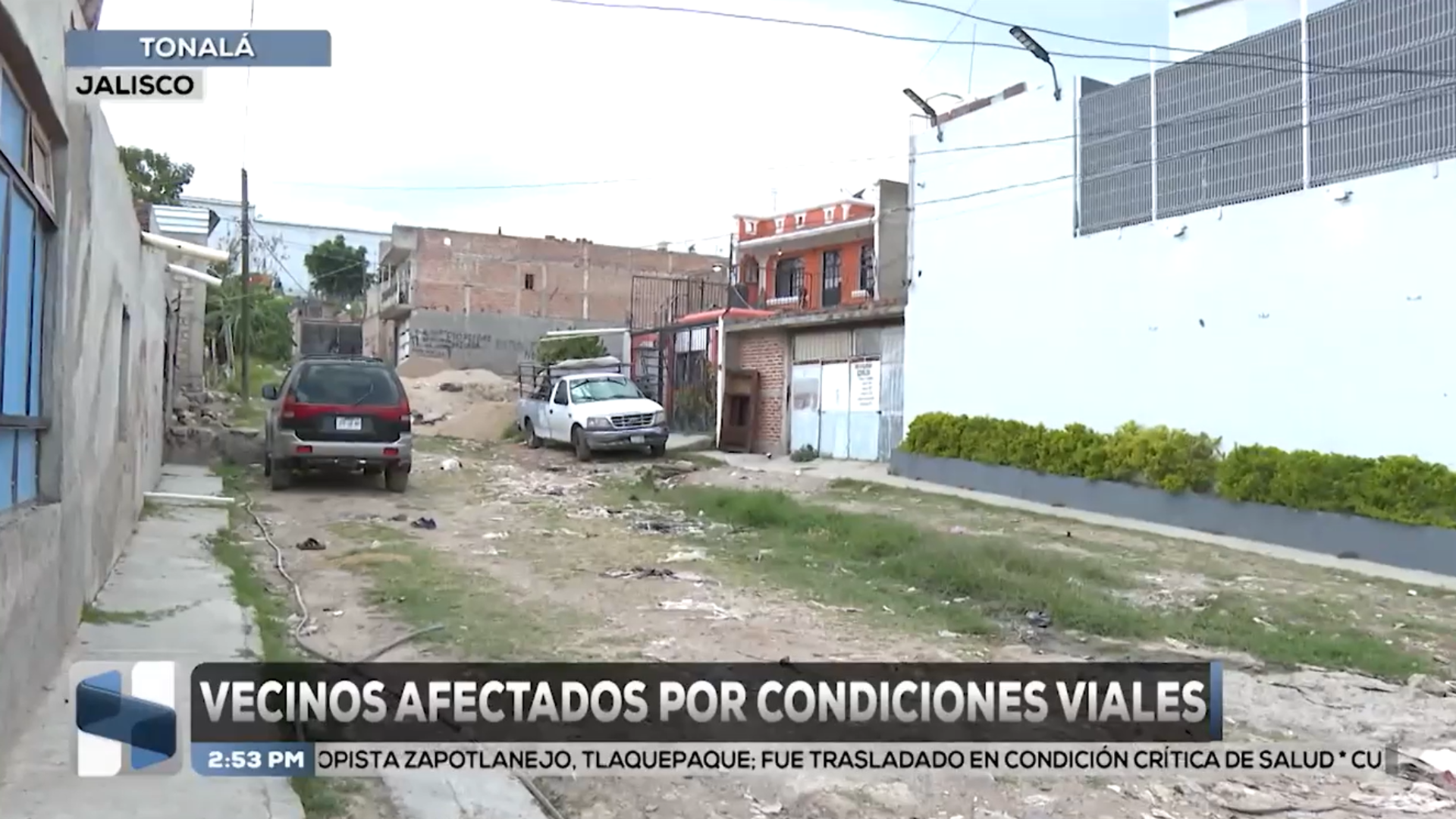 Calles en mal estado en Tonalá: vecinos de la colonia Osorio Comunal ...