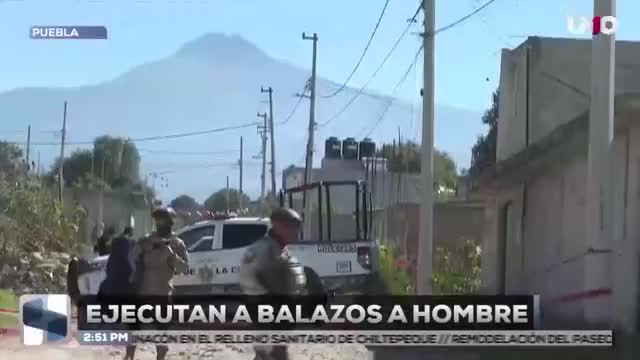 Esta es la Puebla de los dos muertos al día de Armenta Mier: Asesinan a balazos a un hombre en la junta auxiliar La Resurrección