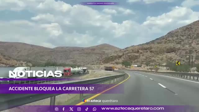 Cierre total en la Curva del Diablo en el tramo San Luis Potosí 15 de abril