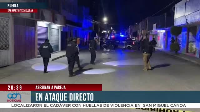Ataque armado en San Martín Texmelucan deja dos muertos en colonia Ojo de Agua