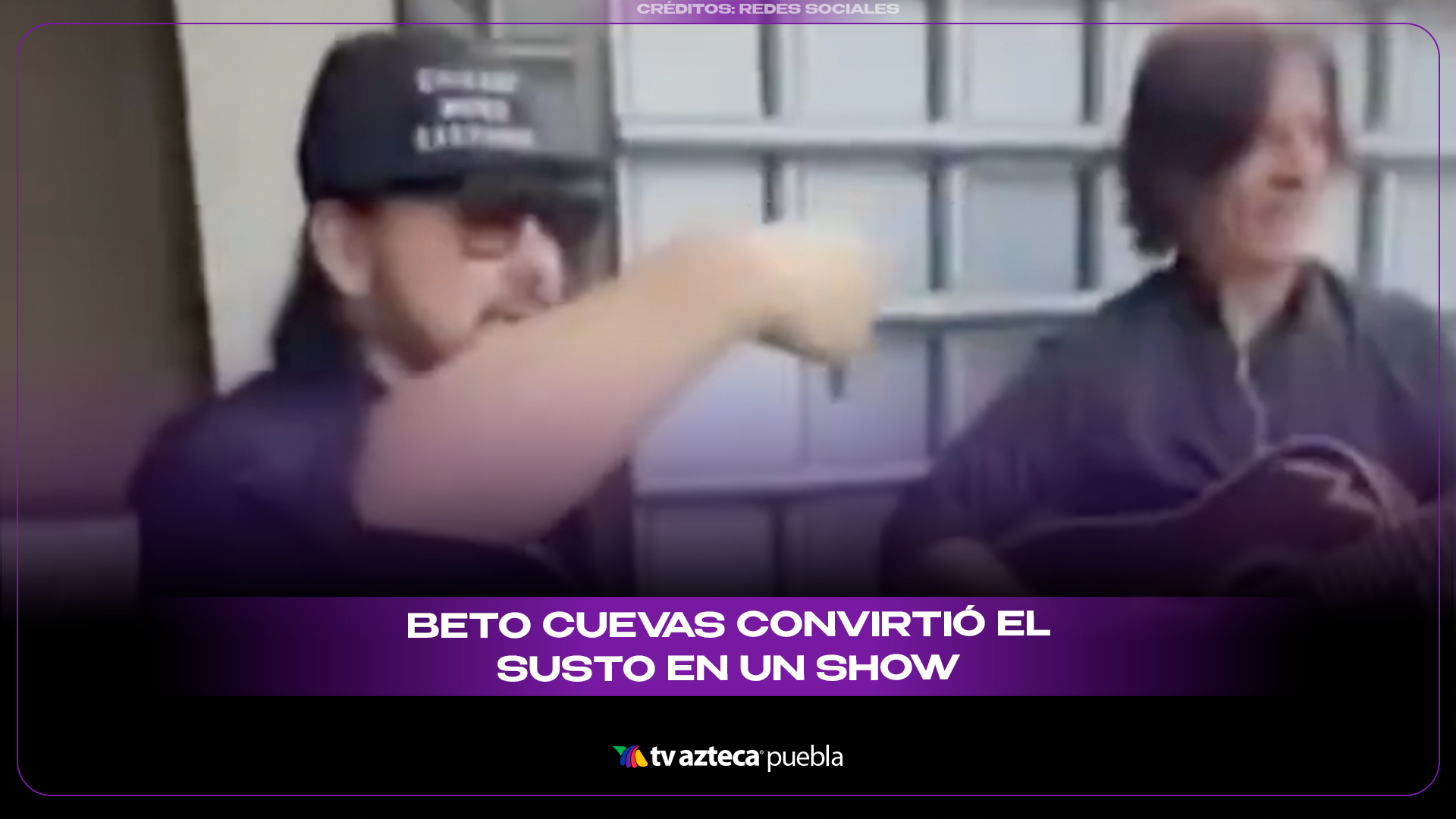 Beto Cuevas convierte sismo en CDMX en show improvisado con “Enjoy the Silence”.