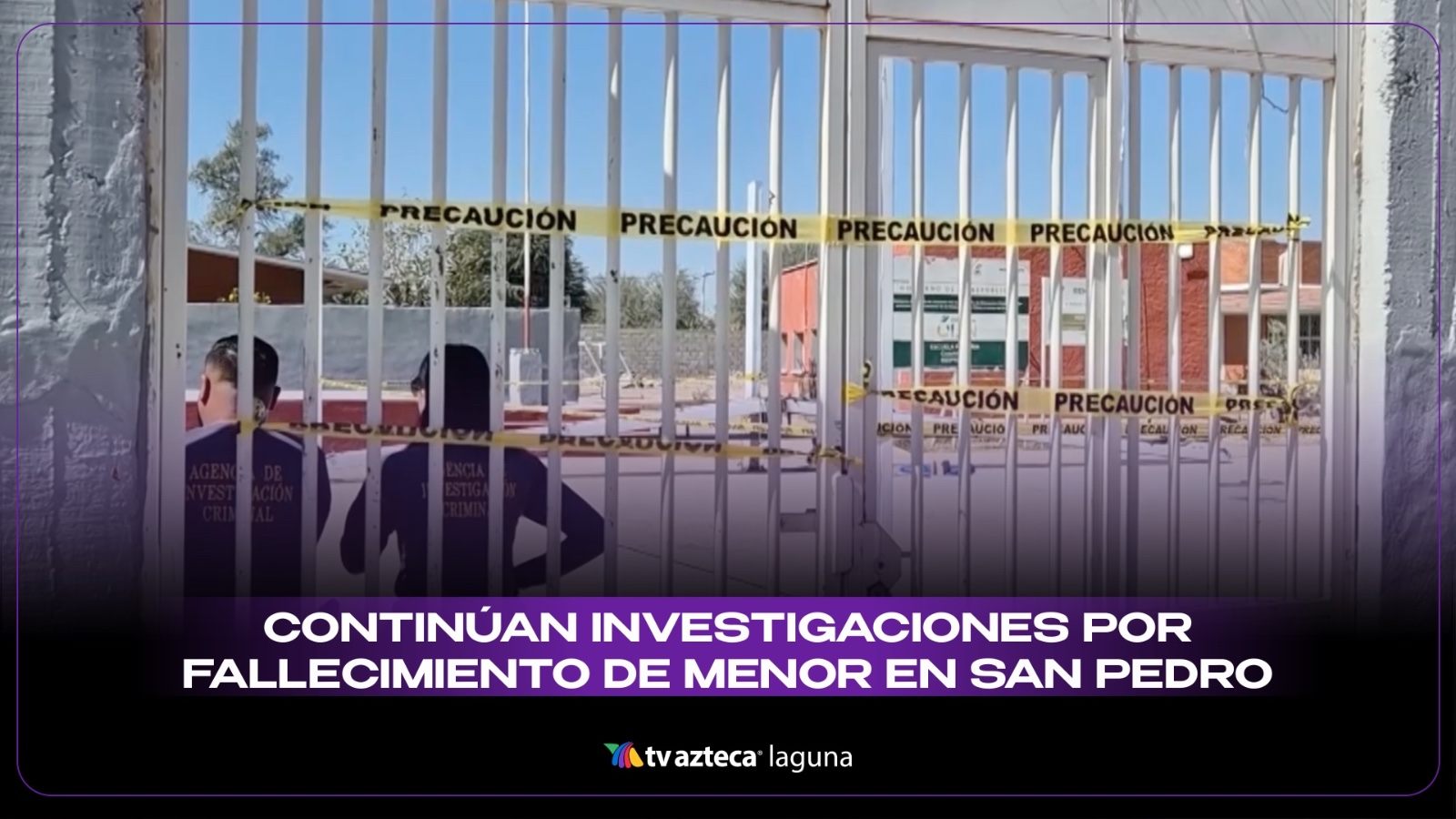 Muerte de menor en San Pedro: Un detenido por caída de techumbre
