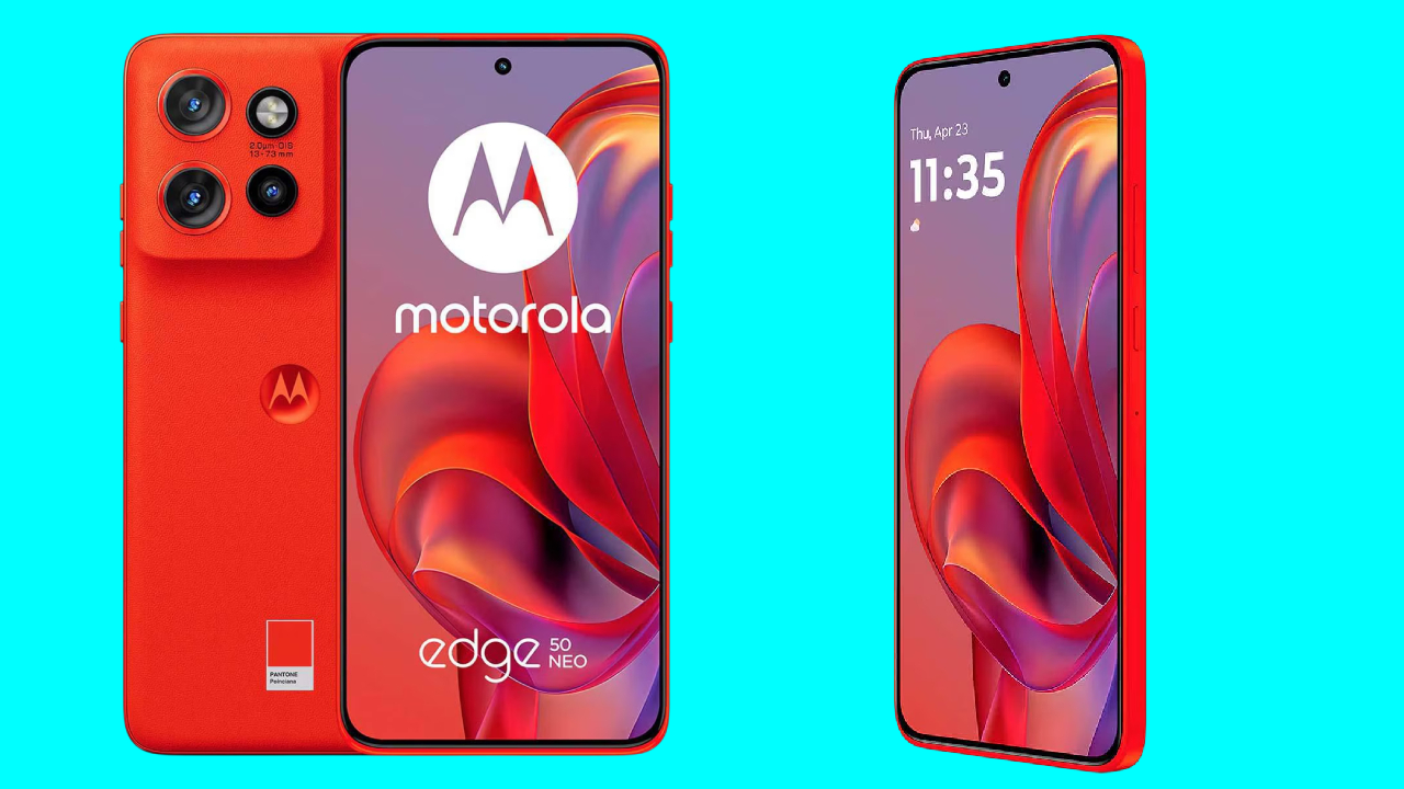 Con más del 50%: liquidan Motorola Edge 50 NEO con una pantalla ideal para ver pelis y series