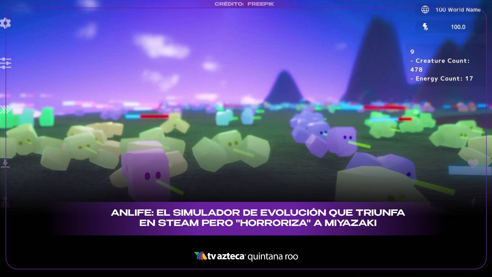 ANLIFE: El simulador de evolución que triunfa en Steam pero 