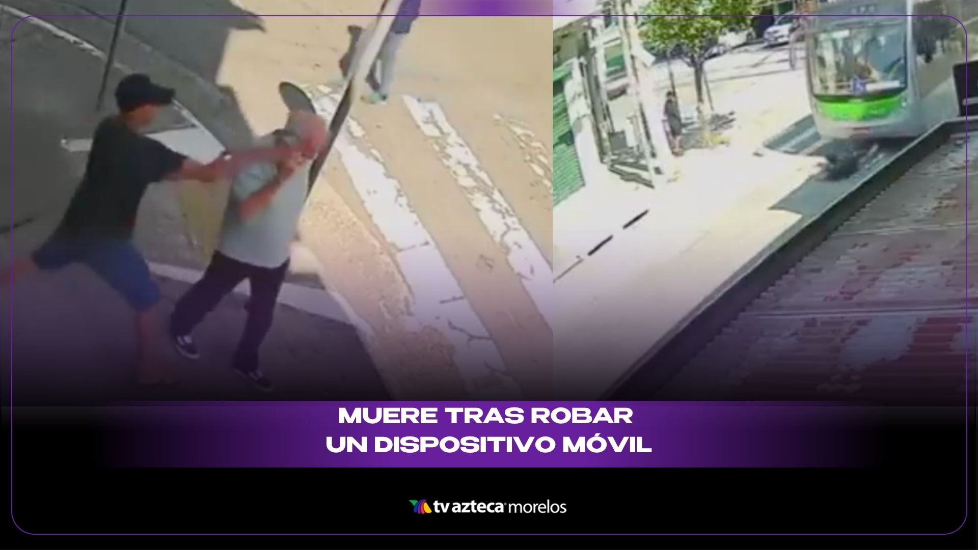 Joven muere arrollado por un autobús al intentar huir de un robo