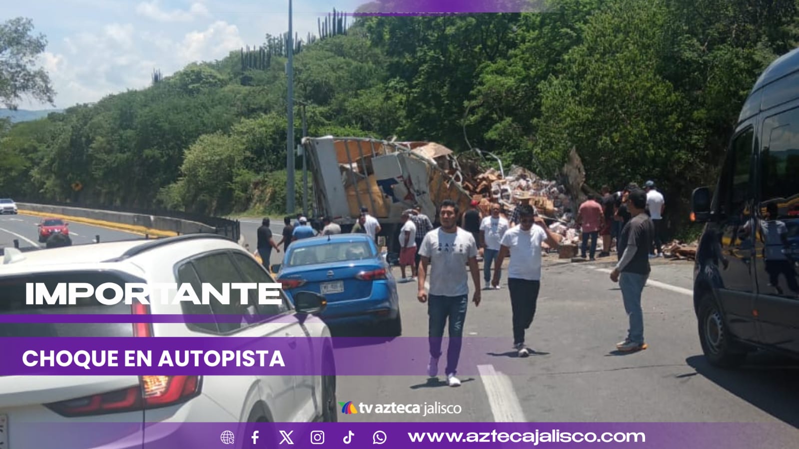 Un muerto y un vehículo destruido tras fatal accidente carretero en la ...
