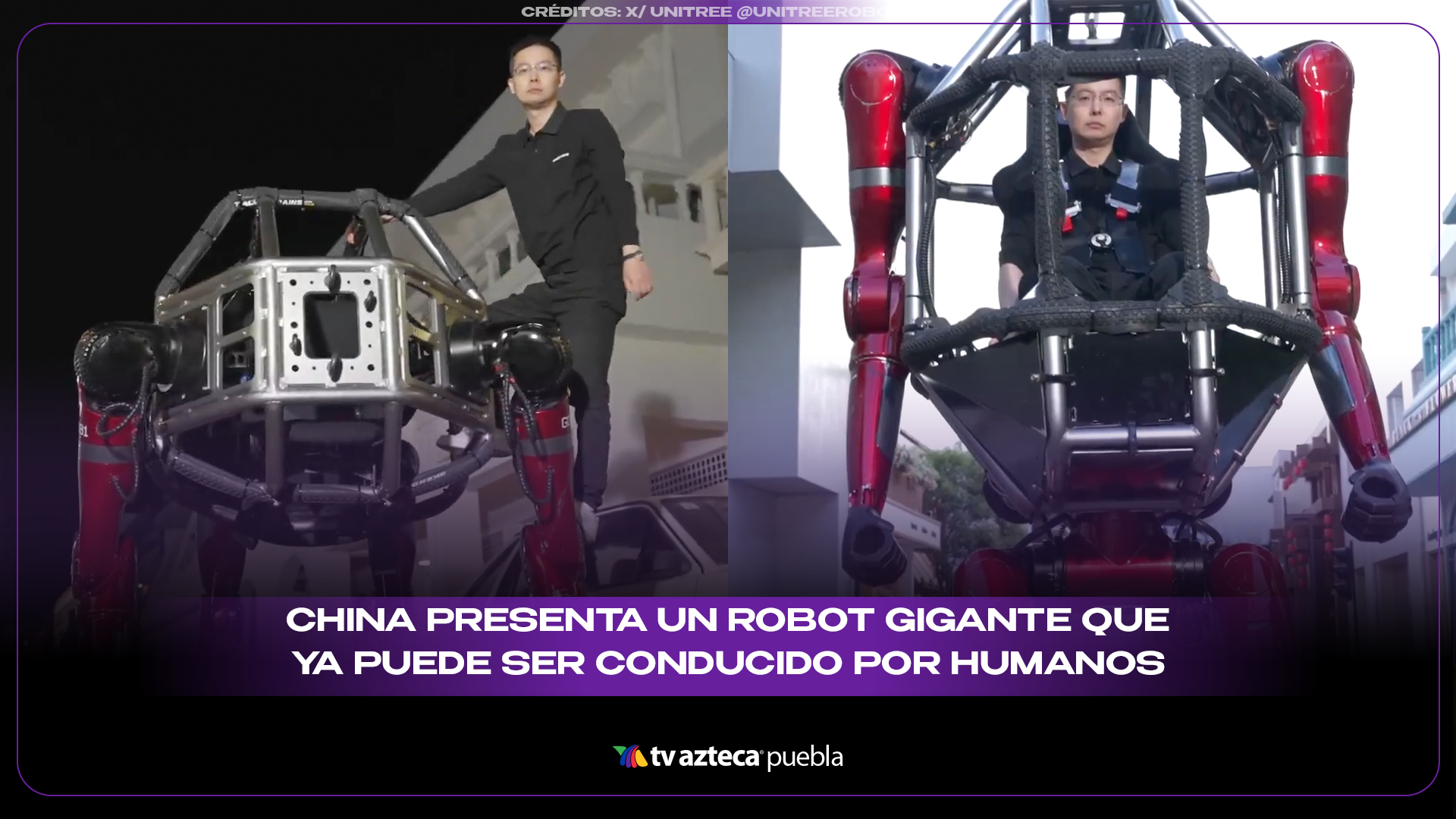 Robot mecha GD01 de China sorprende por poder manejarse desde dentro