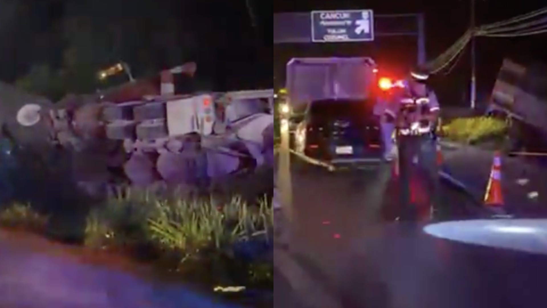 Fatal accidente deja a dos personas sin vida en la carretera Cancún ...