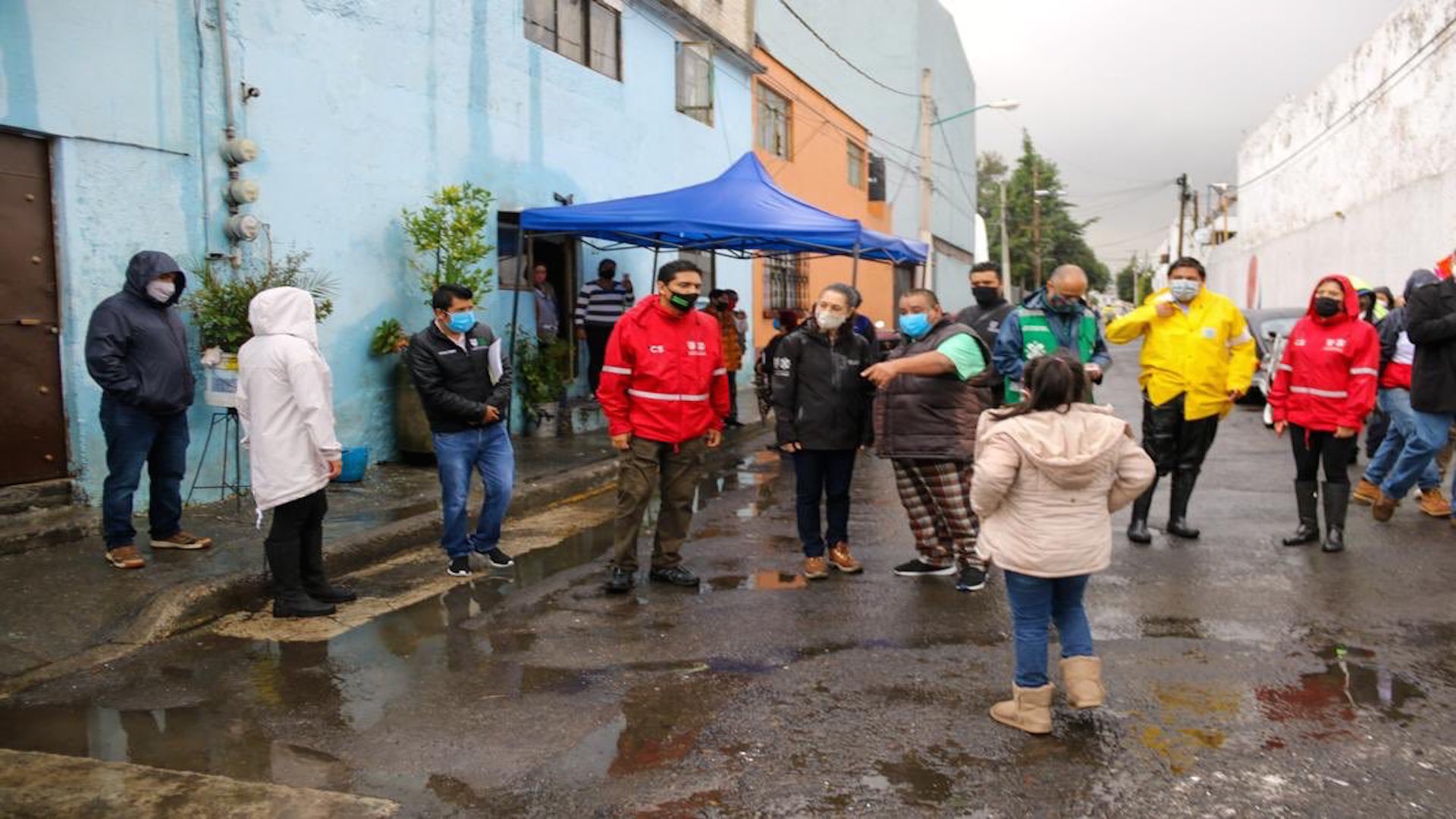 Activan alerta amarilla por lluvia en las 16 alcaldías