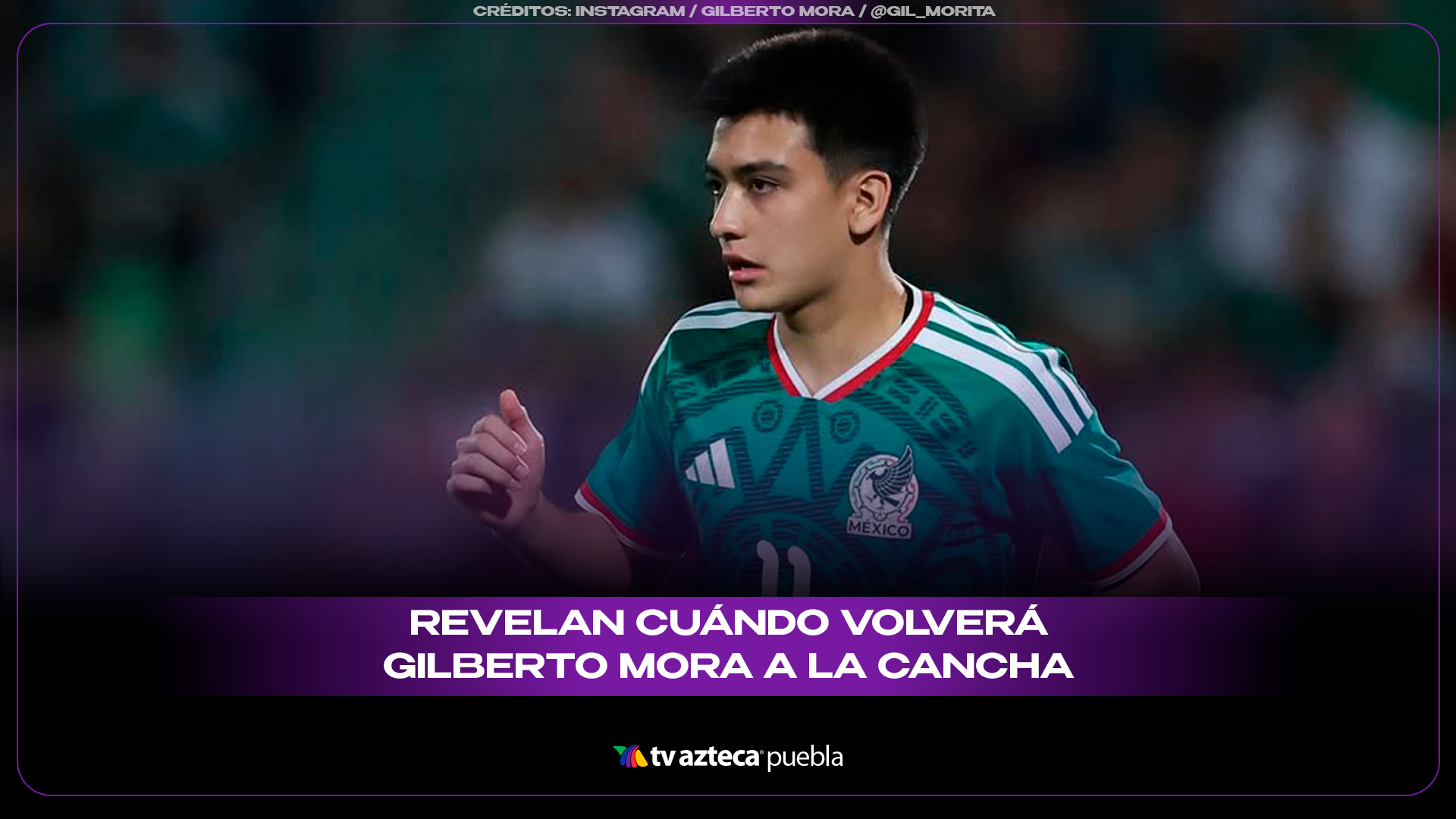 Gilberto Mora alista su regreso: volvería a las canchas en abril tras lesión.