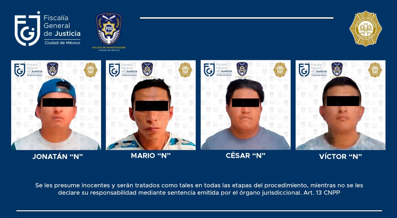 Cuatro personas detenidas durante cateo en Iztacalco - Vimarsana News