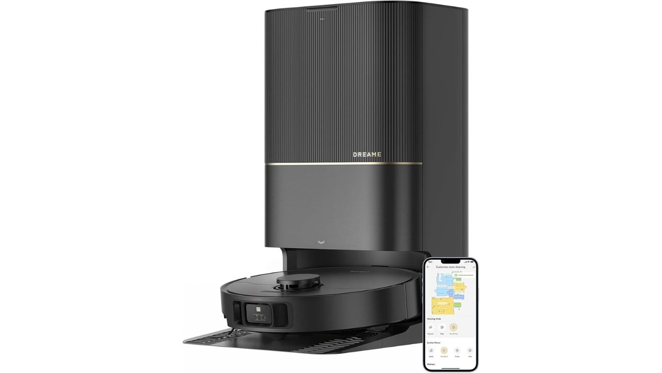 Robot aspiradora DREAME X40 Ultra de 12,000 Pa y trapeador a 70ºC bajó 10 mil pesos en Amazon