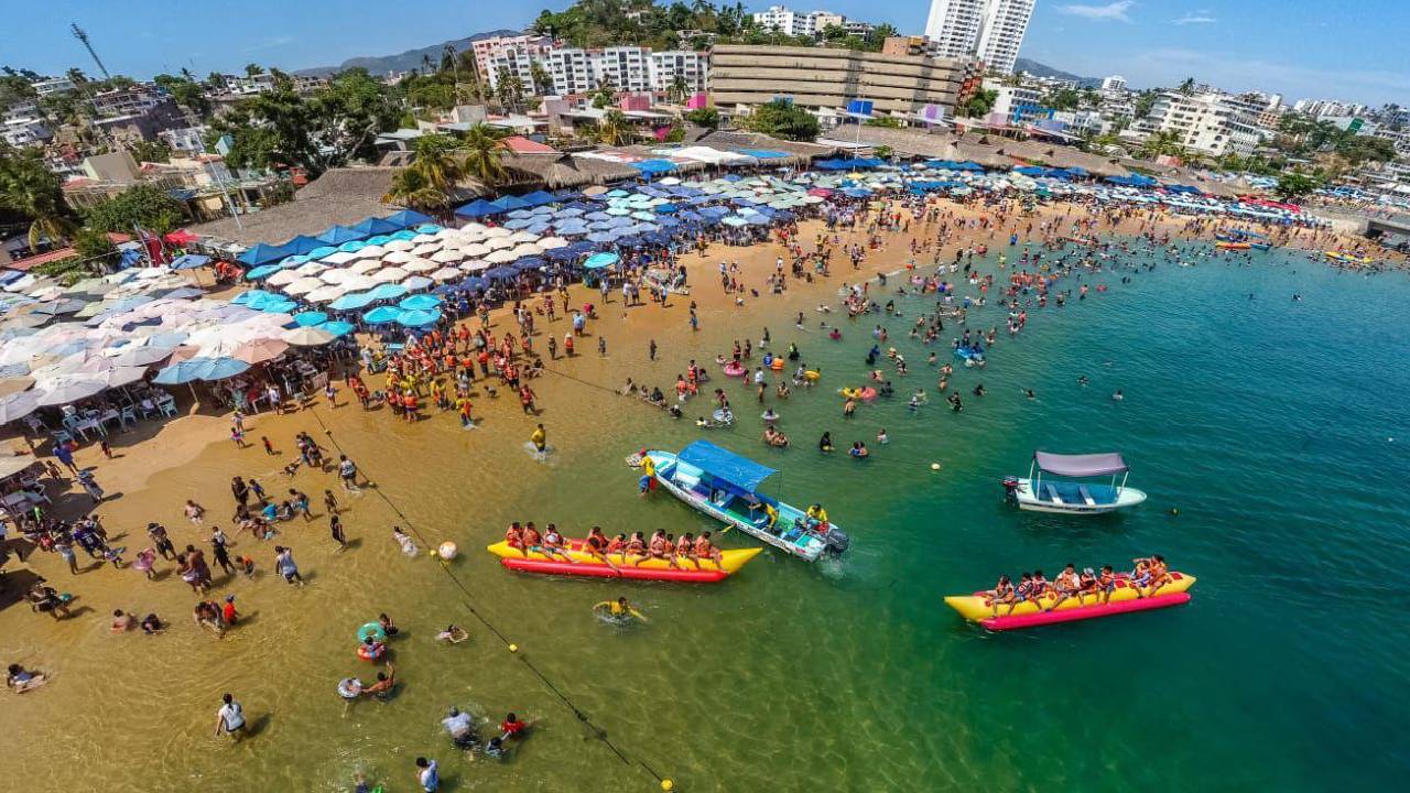 Turismo en Acapulco, Guerrero hoy, domingo 23 de marzo del 2025