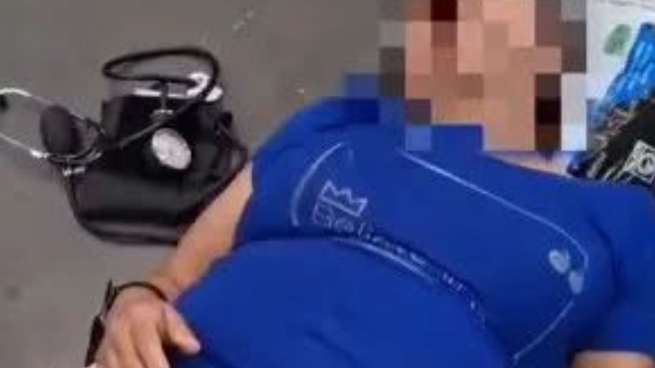 VIDEO FUERTE: Adulta mayor se desmaya tras ser acusada de robo en supermercado de Puebla