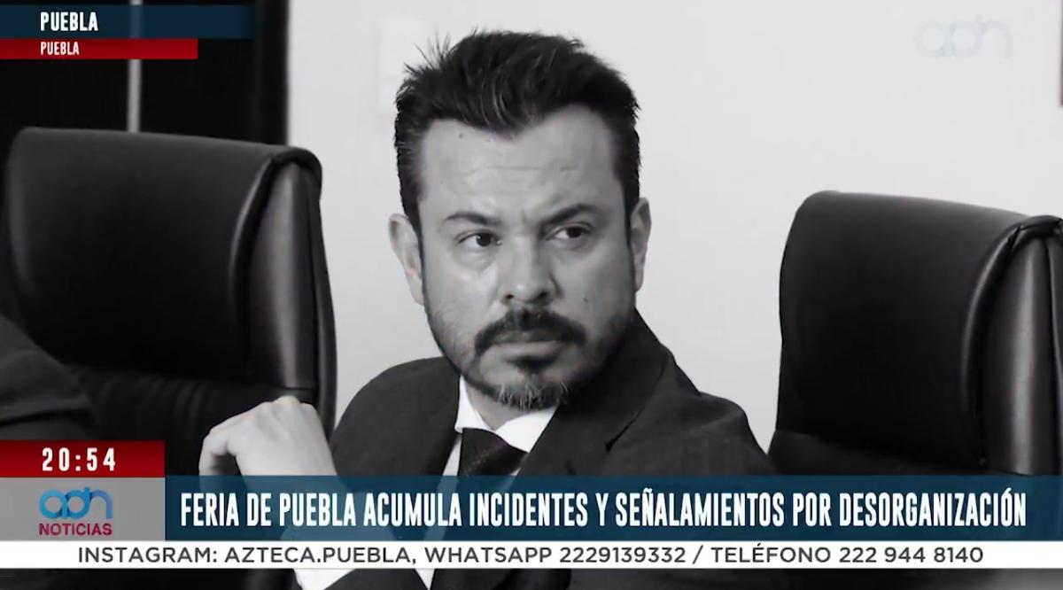 ¡Descontrol total en la Feria de Puebla 2026! Estampidas y nula vigilancia, pero el Coordinador de Gabinete, José Luis García Parra, en plena 