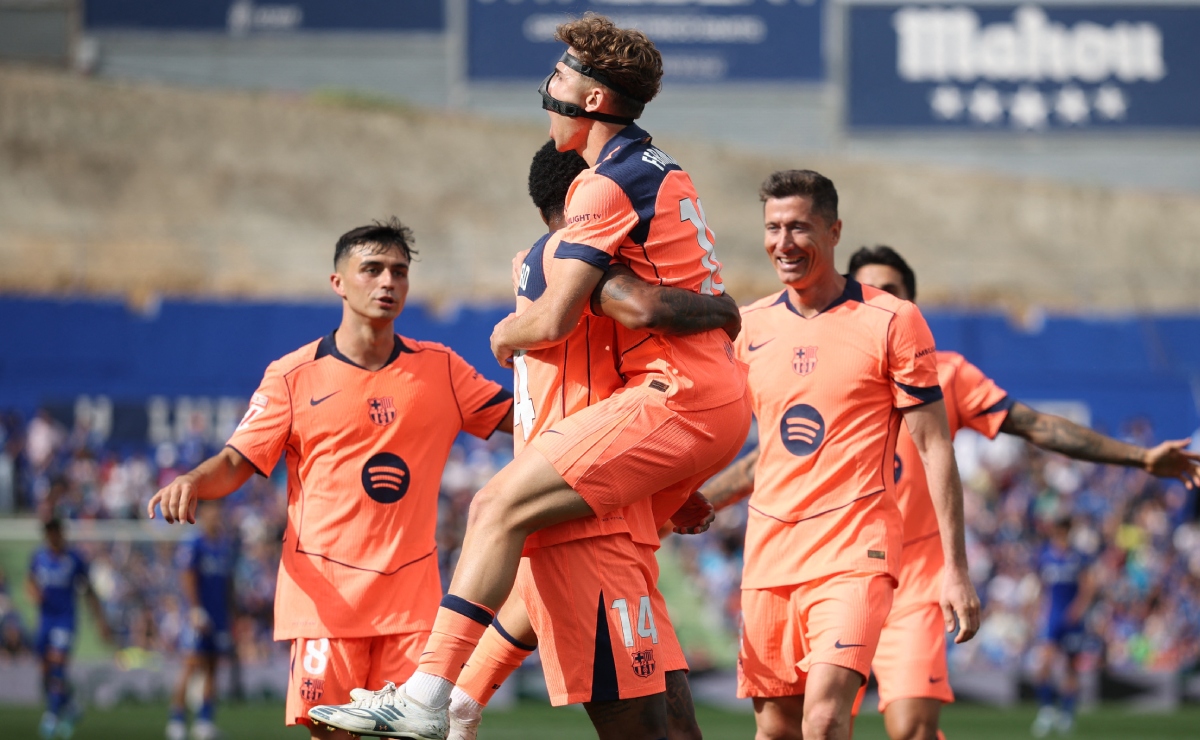 Barcelona vence al Getafe y se pone a 11 puntos del Real Madrid en LaLiga