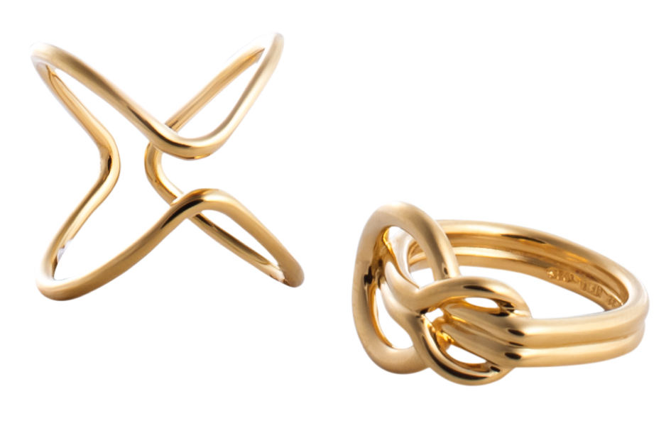 Susan Tane Collection Diseñadores suizos junto con TANE crean Minimal Gold Collection