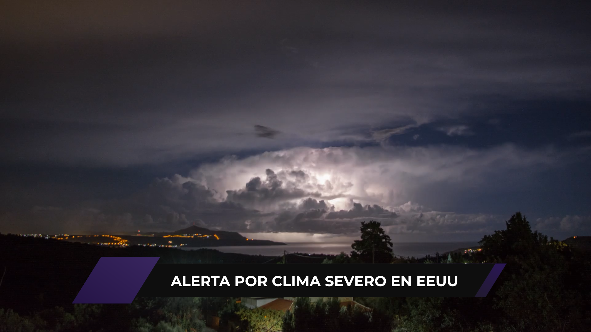 Alerta por clima severo en EE.UU.: tormentas en varios estados