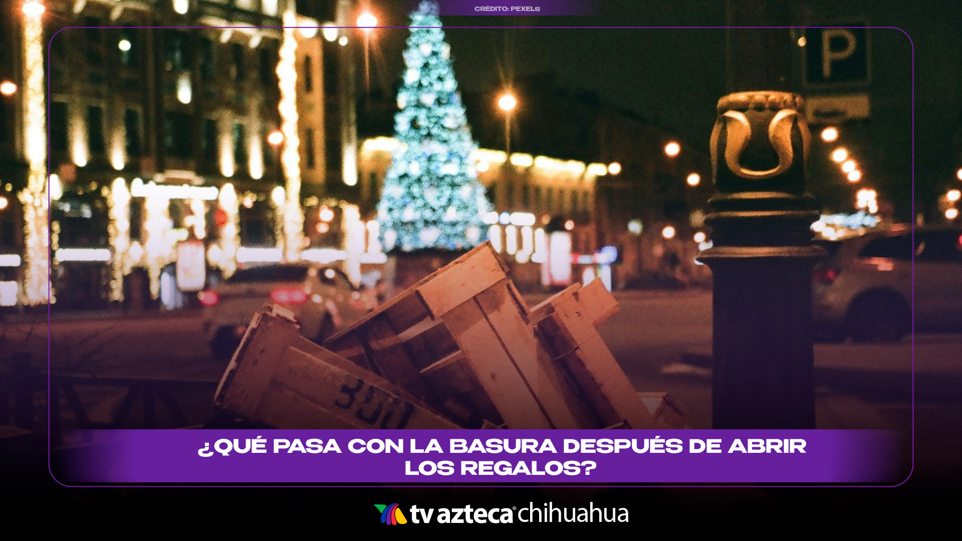 Basura tras los regalos: el impacto ambiental de la Navidad en 2025