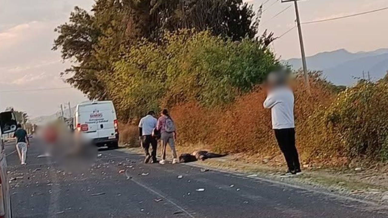 Trágico accidente en la carretera Tehuacán–Teotitlán; conductor murió tras impacto